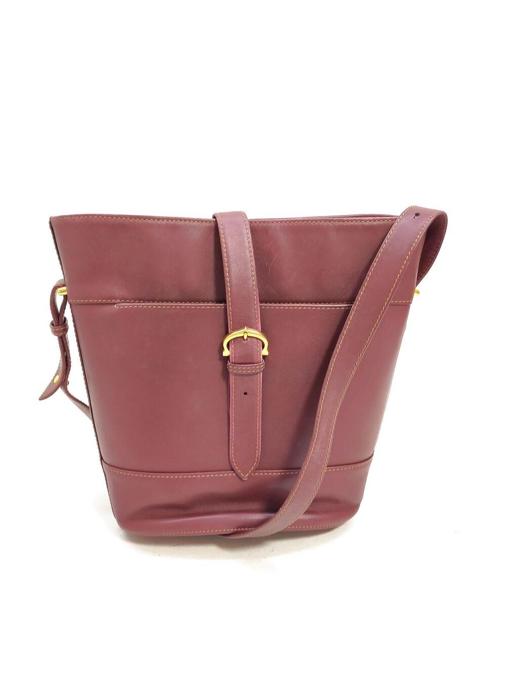 Cartier Shoulder Bag Bordeaux Leather 4053509